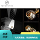 T/Twenties Men's tie, bow tie, pocket scarf, tie, cuff link, brooch seven-piece set gift box business gift practical for friends S04# smooth sailing