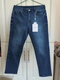 Fhhuabd Meijia Jeans Summer Stretch suave simple recto recto jeans lavado somnoliento jeans recortados de cordero