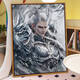 
Tiannan Brothers (TNBROTHERS) 2025 New Nezha 2: The Demon Child's Naohai Digital Oil Painting DIY Ao Bing Hand-painted Filling and Coloring High-Precision Painting LL12124 30*40cm Thickened Inner Frame