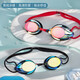 Swimming goggles HD waterproof anti-fog coating small frame adult and children universal professional racing training swimming goggles Zijin