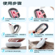 Crazy owner’s water-injected cleaning and hair removal comb. Water-injected cleaning comb can add no-wash essence. Dog and cat comb with pink short hair.