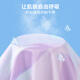 Disney baby迪士尼女童速干套装儿童短袖短裤两件套中大童装运动服夏 紫色130