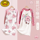 G.DUCKKIDS儿童睡衣2025新款春秋季莫代尔大童女童睡裙长袖亲子家居服小女孩 2M--ST-12188 均码 18码(150-155）cm