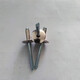 
Bingyu 304 stainless steel hat brim van type car open core pulling rivet Liuding willow nail big hat brim round head pull nail half steel 4*20*12250 pieces