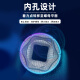 麦舒特德国套筒电动扳手工具组合套装内六角加长批头风炮10/14/17mm套头 小【3.5mm】6.3mm系列1/4-11301