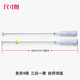 Suitable for Haier washing machine balanced boom shock absorbing spring device accessories XQB75-KS828-S1258-S12588 Buy 2045/A hanging boom three white one yellow