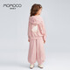 
Mamimaca MOMOCO Children's Set Girls Autumn Clothing Children's Sportswear Sweatshirt Sweatshirt Sweater Sweater Sweater Sweater Sweater Pink 105