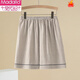 Pantalon de pyjama en soie en coton modal Été 2025 Nouveau pantalon à cinq points pantalons de marche mince shorts décontractés pantalon à domicile adolescent DK695 L 100-120Jin [Jin est égal à 0,5 kg]
