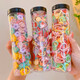 
Children's rubber band cute girl baby chirping her hair without hurting her hair elasticity good headband rubber band thumb hair ring [40 pieces random style]