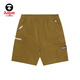 AAPE Flagship Store Herrenkleidung Frühlings- und Sommeraffen -Mann Badge lässige trendige Arbeitskleidershorts B672XXO GRH/Kurkuma l Eins Größe