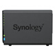 群晖（Synology） DS225+四核心 两盘位 NAS 网络存储服务器 企业团队办公 私有云 文件共享备份 黑色 标配（不含硬盘）