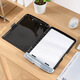 Lob Outdoor wasserdichte Papierspeicherdatei A4 Multifunktion Kopie Kopierplatte Clip-Datei Box Kunststoff Desktop Organisation Fresh Blue (11932)
