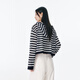 Peacebird [same style in the mall] Women's clothing 2025 summer new anti-wrinkle line cardigan A3EDF2629 Blue S 155
