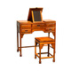 Tiger Master mahogany furniture Burmese rosewood (scientific name: Macrocarpus rosewood) solid wood dressing table folding dressing table with dressing mirror room dressing table with stools dressing table with stools