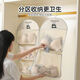 Underwear and socks storage hanging bag for home behind the door wardrobe hanging inside storage artifact underwear net pocket storage bag Panda hanging bag three layers thickened hard board