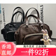 Clover Adidas (adidas) sports and casual retro PU one-shoulder crossbody handbag JV official brown JV9277