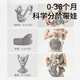WCZ German waist stool baby strap lightweight four seasons multifunctional two-in-one baby of small-month age is simple to hold the baby god when going out [Luxury storage and breathable] Gray-neck protection horizontal hug_