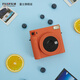 FUJIFILM Instax SQ1 Instant Imaging Camera Square Photo Paper Ocher Orange Package 1 Contains 40 sheets of white edge photo paper + peripheral accessories Official standard