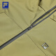 
FILA official couple woven jacket 2025 autumn new fitness outdoor sports windproof and moisture-permeable hooded top