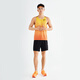 Do-win dios walker se chaleco de verano el verano transpirable maratón maratón corriendo camiseta sin mangas 2112020 naranja m