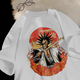 Hong Ruiba Kurosaki Ichigo T-shirt Death T-shirt Bleach court-manche Urahara Kisuke inoue Orihime Manga Vêtements périphériques blanc-E3271 Urahara Kisuke S (80-100jin [Jin est égal à 0,5 kg]))