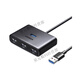
Green Network (UGREEN) UGREEN Green Network USB3.0 Expander Set Spreader Plug Multi-Port HUB1 Point 4 Upgrade Appearance-2m (15699)