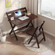 Airite folding table computer table four-position adjustable folding table study homework home folding study table original installation-free study table four-position adjustable overall bamboo three-year warranty