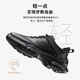 Siete lobos zapatos para hombres de otoño e invierno Nuevos zapatos casuales de cuero genuino para zapatos deportivos de suela gruesa para hombres para la capa de techo de cuero de vaca de cuero suave y versátiles negros 9793 42