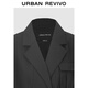 UR2025 Sommer Neues Frauenkleidungsdesign Spür-up Ultra-Short Blazer UIT150006 Schwarz XS