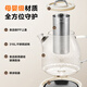 SUPOR 1.2L all-glass health pot tea maker teapot kettle electric kettle electric kettle 0 glue 0 coating bass boiling constant temperature insulation 316L SW-12Y06Q