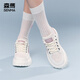 Senma (Senma) fashionable and trendy versatile board shoes thick sole comfortable and breathable casual shoes for women XY252W116 Mi Zi size 38