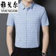 Генеральный директор Yageor Mulberry Silk Silk Runtemplock Men's Summer's Summer's Lentuare Thin Business и повседневная высококлассная сетка без пищины 9901-красная сетка (модель с коротким рукавом) Thin 12xl (185) (предполагаемое 160-180JIN [JIN равен 0,5 кг])))