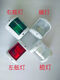 CLCEY12-24V yacht navigation light LED mast light stern light left and right side light traffic green light speed boat mast light tail light white-stern light 13596*88*80.5mm