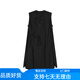 JNBY【商场同款】25夏新品连衣裙直筒无袖圆领5P5G13570 001/本黑 101/漂白 L 均码
