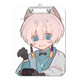 Morning Super Light Meets 2D Plywood Writing Padded Plate A4 Clip Acrylic Folder Notes Test Paper A5a6 Learning Stationery Drawing Plate Cardboard Sketch Plate Multi-functional K12808-Light Meets 2D 2-A4 Clip