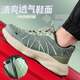 Dinggu Herren-Arbeitsschutzschuhe im Sommer Ultra-Licht atmungsaktive Anti-Smash- und Anti-Punktionen-Baustelle Stahl Zehenschuhe Weiche Sohle bequeme Arbeitssicherheitsschuhe [Clear Green] Bequemes und geruchssicheres Anti-Smash und Anti-Smash sowie Anti-Smash und Anti-Smash 42