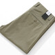 Weibolang Sommer Khaki reines Baumwollgeschäft Großgröße Casual Hosen Lose mittlere und ältere Männer Straight Hosen hohe Taille Tiefgroße Männerhosen 13601-23 29 zwei Füße zwei