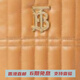 博柏利（BURBERRY）Lola萝拉包品牌磁扣链条绗缝羔羊皮水桶包斜挎单肩包女款浅棕色 基础装(包+防尘袋)