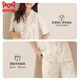 
Catman (MiiOW) pajamas for women in summer new short-sleeved trousers for women in summer gorgeous home clothes can be worn outside cool fashion suit YR-9923 M [comfortable and soft cotton]