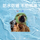 MANMANG eignet sich für Boshide Creative 3D Funny Dog Car Sticker Fun Internet Celebrity Head Cover Golden Retriever Body Kratzer A12401 Medium Reflective Sticker