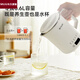 Japan imported health pot household multi-functional tea kettle kettle mini small stew cup portable hot water kettle 316 stainless steel 0.6L