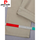 Pierre cardin 2025 original single men's casual pants summer thin pure cotton loose straight solid color business trousers men's trousers new light khaki 6625-2 33