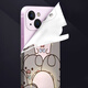 Xiaocunxin vivos15pro Mobilfunkfilm S16 Back Film S16E 5G Cartoon Schutzfilm kratzfester Aufkleber Full-inclusive-Softfilm ohne restliche Klebstoff Personalisierte Anpassung und niedliche S15pro [PM695-Gruppe heller Schweine]