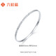 Liuguifu Jewelry PT950 Platinum Bracelet Sparkling Platinum Fashion Bracelet for Women PT0500042 56# 10.90g