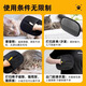 Qi Oh Pet Electrostatic Hair Removal Gloves Cat Hair and Dog Hair Cleaner Adsorption Artifact Household Hair Removal Brush Sticker Scraper Newly Upgraded Electrostatic Hair Removal Gloves 2 Pack