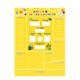 Traditionelle chinesische Lehrhilfen in Hongkong, Macao und Taiwan Chinesische und englische Kinderkalender Wetterwetter Kognition Board Kindergärtner Frühes Bildungsmagnetikspielzeug Hanging Chart Weather Hanger Board Chinesisch Version