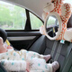 Corea del Sur Baby Safety Seguridad retrovisor espejo de observación infantil Espejo de la cesta del bebé reflector trasero espejo xiaolu observación inversa espejo exportación Corea del sur