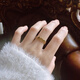 Fat Donglai's same style fortune ring for men, copper coin, titanium steel, non-fading, Qian Duoduo ring, biased for talented ladies, Qian Duoduo, US code No. 7, 105-120 Jin Jin equals 0.5 kg, counter