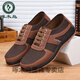 Дятел коровь сухожильника Sole Old Beijing Clate Shoes Мужская не сколькая износостойкая холст-ботин