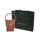 Bolso de Longchamp Longchamp Pure12 Manija corta Hebilla Abrida y cierre de cuero de vaca Mini Mini Package Basic de mujeres (bolsa + bolsa de polvo)